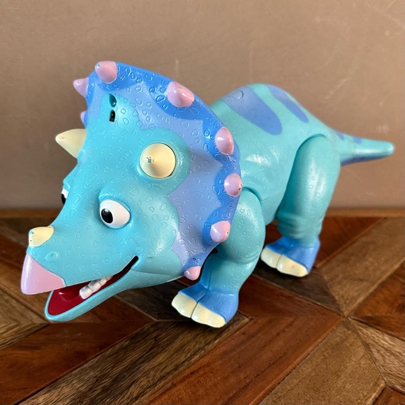 PBS Jim Henson Dinosaur Train "Tank" Triceratops Interactive Talking Toy… - Picture 1 of 6